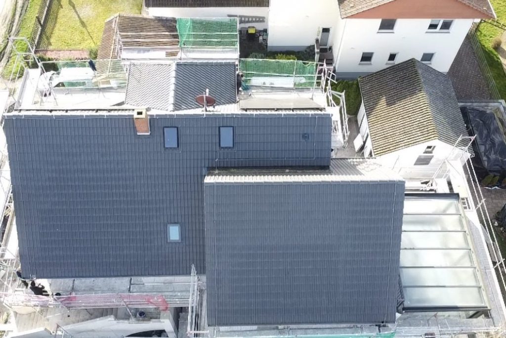 Steildach Südhessen Neueindeckung durch Gimi Haus & Bau Bedachungen